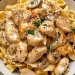 Creamy Chicken Marsala Pasta
