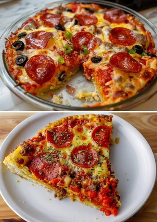 Vegan Crustless Pizza Pie