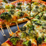 Vegan Broccoli Pizza