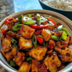 Vegan Kung Pao Tofu 🌶️🥢