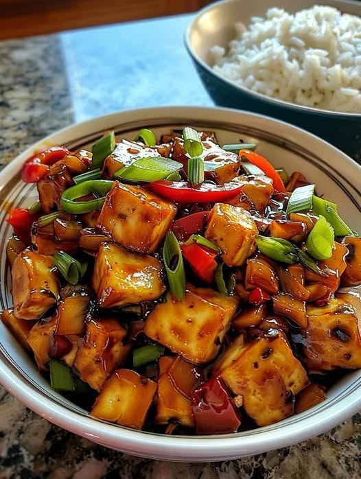 Vegan Kung Pao Tofu 🌶️🥢 1 Vegan Kung Pao Tofu 🌶️🥢