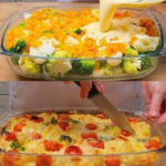 Vegan Baked Broccoli and Cauliflower Casserole 3 Vegan Baked Broccoli and Cauliflower Casserole