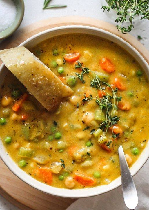 One-Pot Creamy Vegetable Soup 1 One-Pot Creamy Vegetable Soup