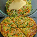 Vegan Zucchini & Carrot Crustless Veggie Pizza 3 Vegan Zucchini & Carrot Crustless Veggie Pizza