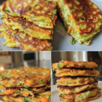 Vegan Zucchini Carrot Pancakes