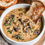 Wild Rice and Mushroom Soup