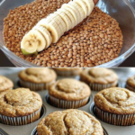 Vegan Lentil Banana Muffins