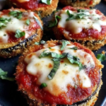 Vegan Crispy Baked Eggplant Parmesan