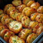 Vegan Air Fryer Sliced Potatoes