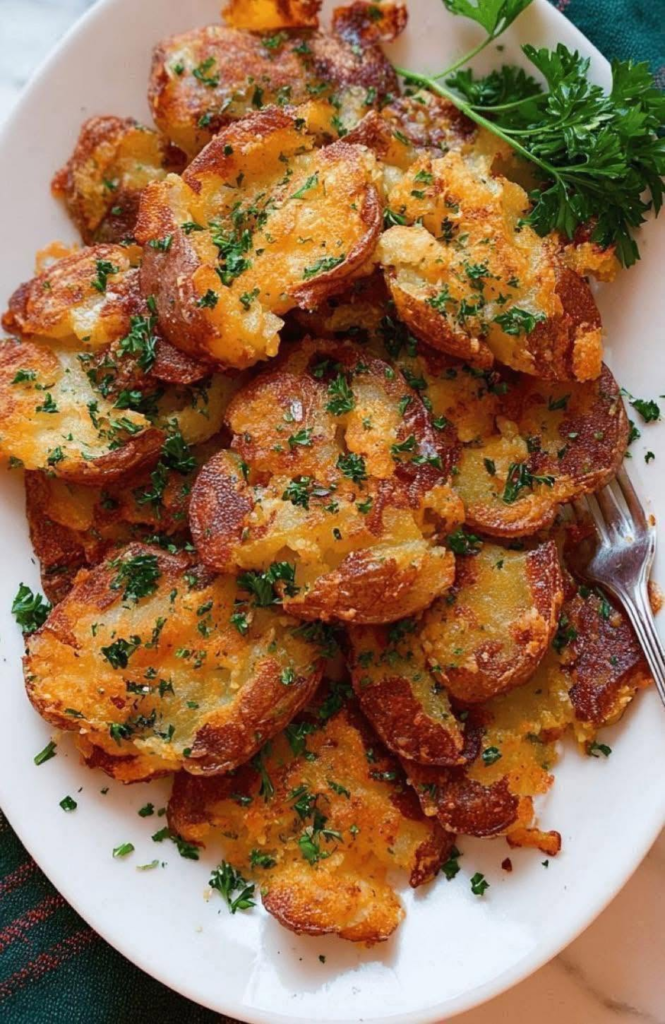 Crispy Smashed Potatoes 1 Crispy Smashed Potatoes