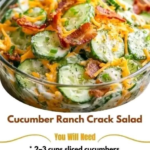 Cucumber Ranch Crack Salad
