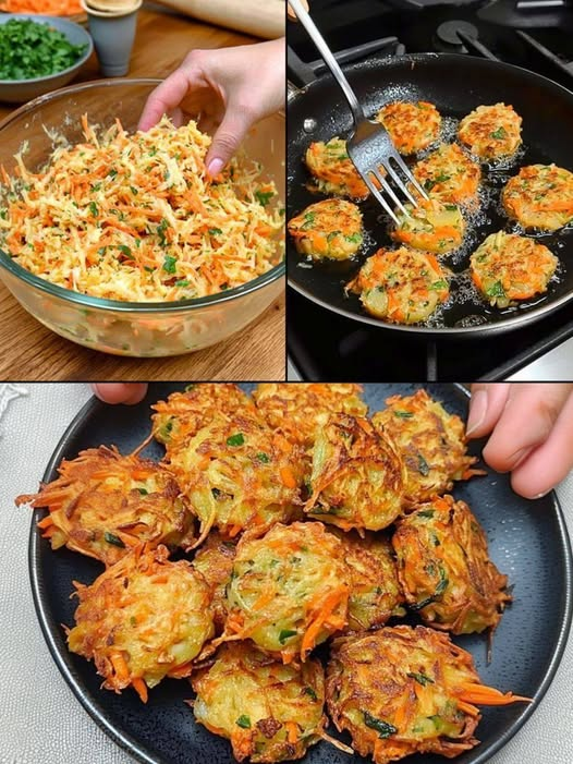 Potato & Carrot Patties
