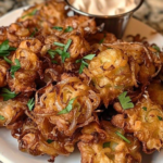 Vegan Amish Onion Fritter