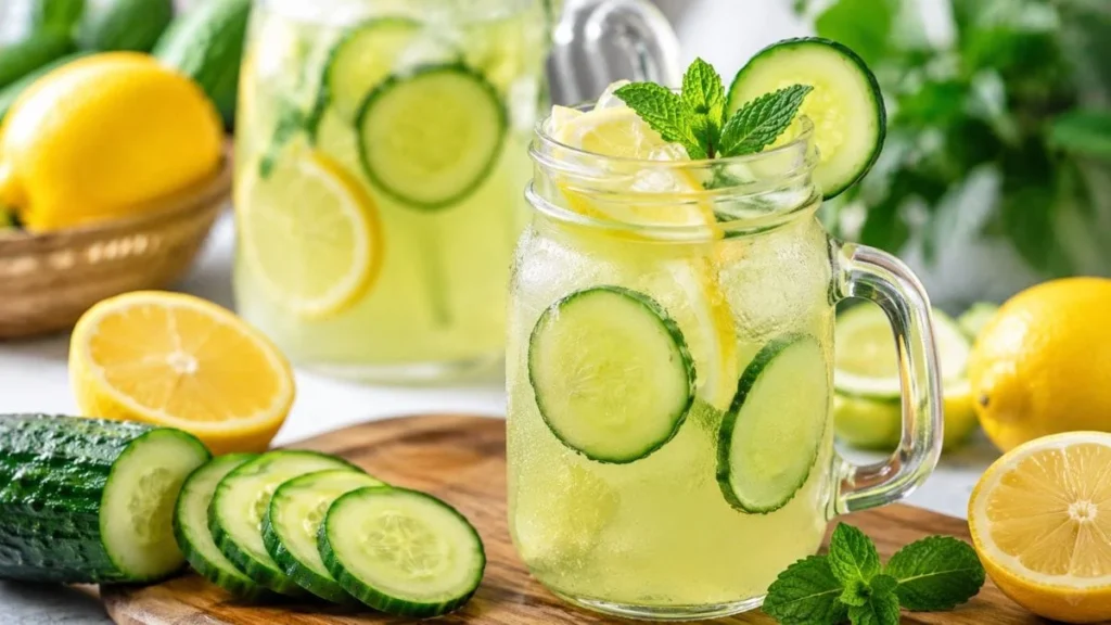 Fresh Cucumber Lemonade Recipe Healthy Refreshing Drink