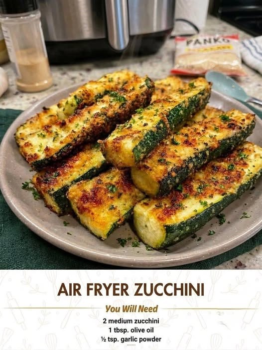 Air-Fryer Zucchini