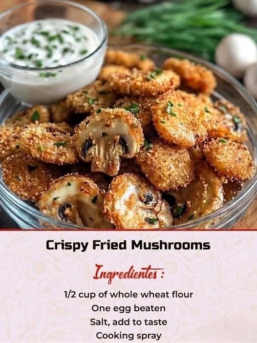 Fried Sliced Mushrooms