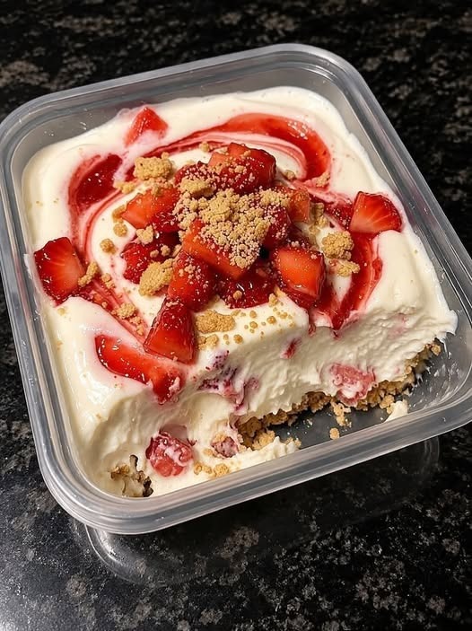 strawberry cheesecake bowl 