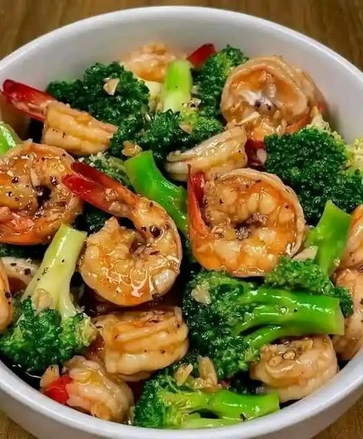 Stir-Fried Shrimp and Broccoli Recipe 1 Stir-Fried Shrimp and Broccoli Recipe