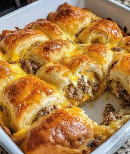 Sausage Crescent Rolls