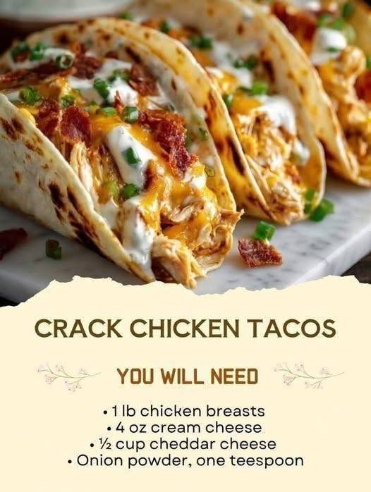 Keto Crack Chicken Tacos 1 Keto Crack Chicken Tacos
