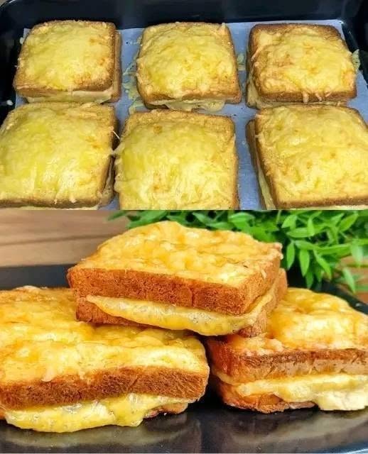 Air Fryer Cheese On Egg Toast