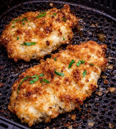 Air Fryer Breaded Chicken Breast 1 Air Fryer Breaded Chicken Breast