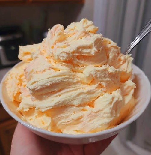 Orange Fluff with Greek Yogurt 1 Orange Fluff with Greek Yogurt