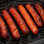Best Damn Crispy and Juicy Air Fryer Hot Dogs