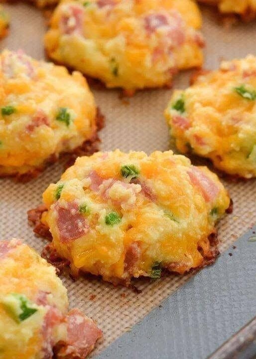 Ham, Cheddar & Jalapeño Bites