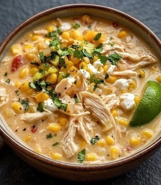Mexican Street Corn White Chicken Chili 1 Mexican Street Corn White Chicken Chili