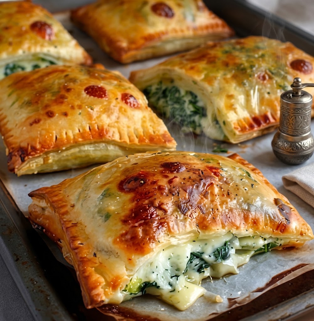 Spinach Stuffed Pastry 1 Spinach Stuffed Pastry