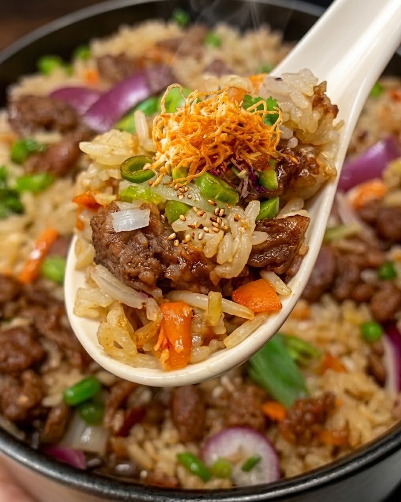 Classic Beef Fried Rice 1 Classic Beef Fried Rice