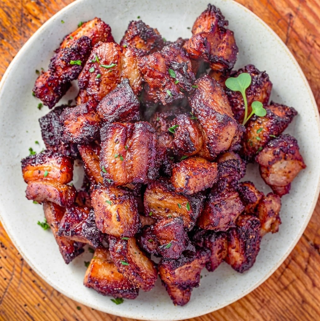Crispy Air-Fryer Pork Belly Bites