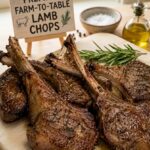 Garlic Rosemary Pan-Seared Lamb Chops