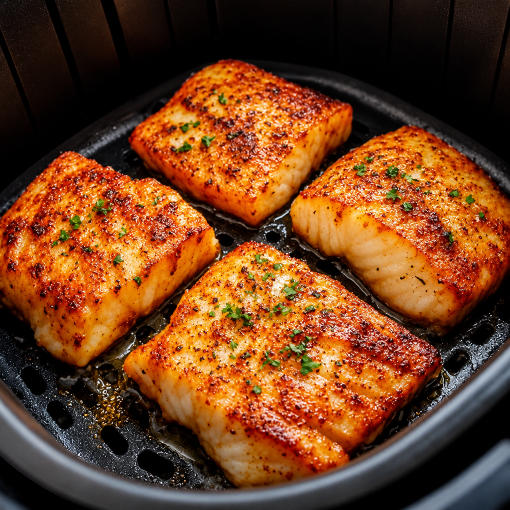 Air Fried Cod Fillets 1 Air Fried Cod Fillets