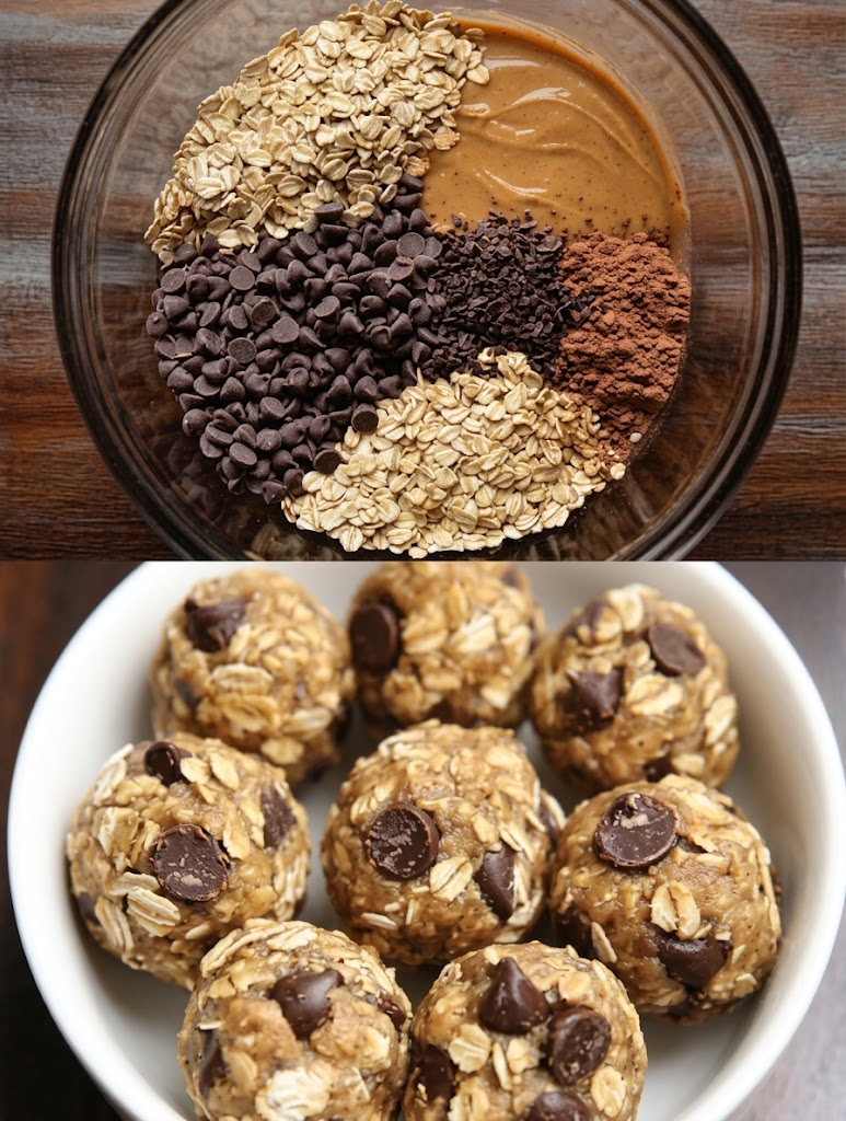 Protein Balls with Oats 🥜🥣💪