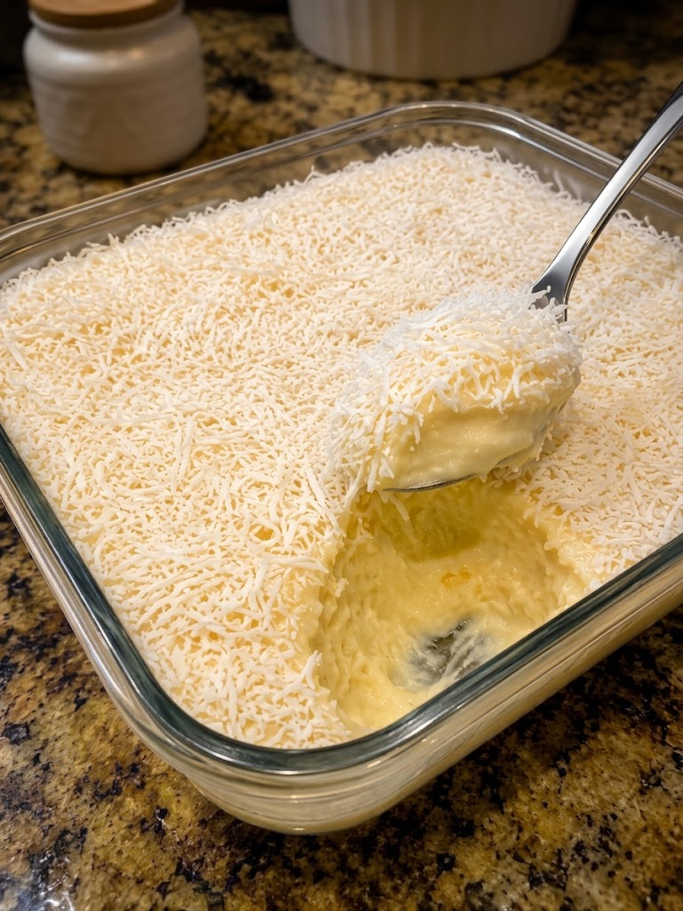 Coconut Cream Dessert 🥥🍰 1 Coconut Cream Dessert 🥥🍰