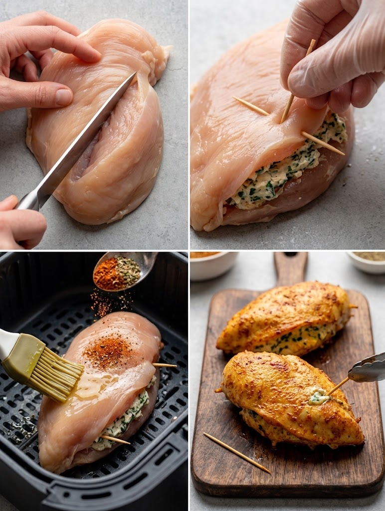 Air Fryer Stuffed Chicken Breast 2 image 17
