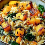 Butternut Squash & Spinach 🍂🥬