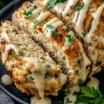 Garlic Turkey Meatloaf (Low-Carb & High-Protein)