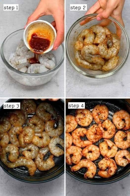 Air Fryer Garlic Butter Shrimp