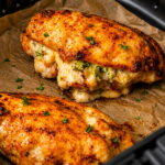 Broccoli and Cheese Stuffed Chicken Breasts