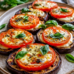 High-Protein Eggplant Caprese Stacks 3 High-Protein Eggplant Caprese Stacks