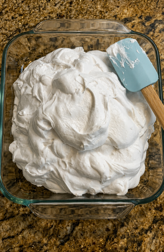 Marshmallow Fluff Dessert ☁️🍓 1 Marshmallow Fluff Dessert ☁️🍓