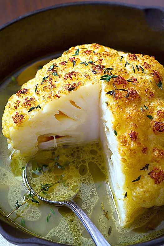 Whole Roasted Cauliflower 1 Whole Roasted Cauliflower