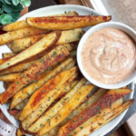 Garlic Fries + Vegan Chipotle Aioli Recipe