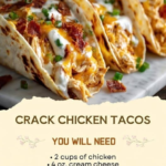 Crack Chicken Tacos